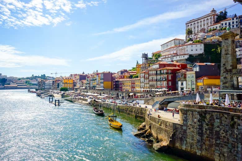 Quartier de Ribeira à Porto