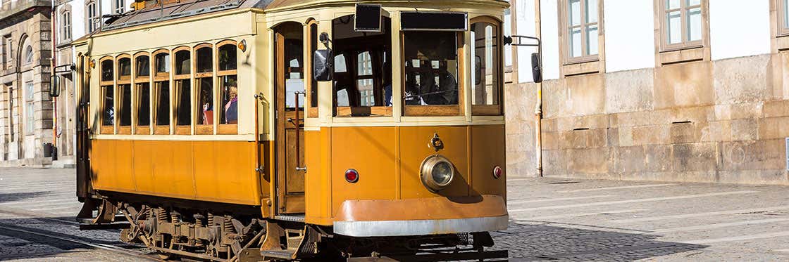 Tramway à Porto