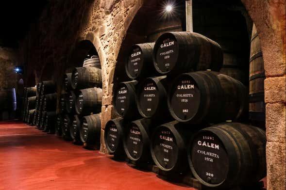 Visite des caves Cálem