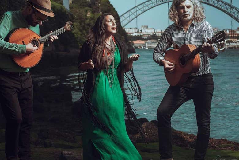 Musiciens jouant du fado 